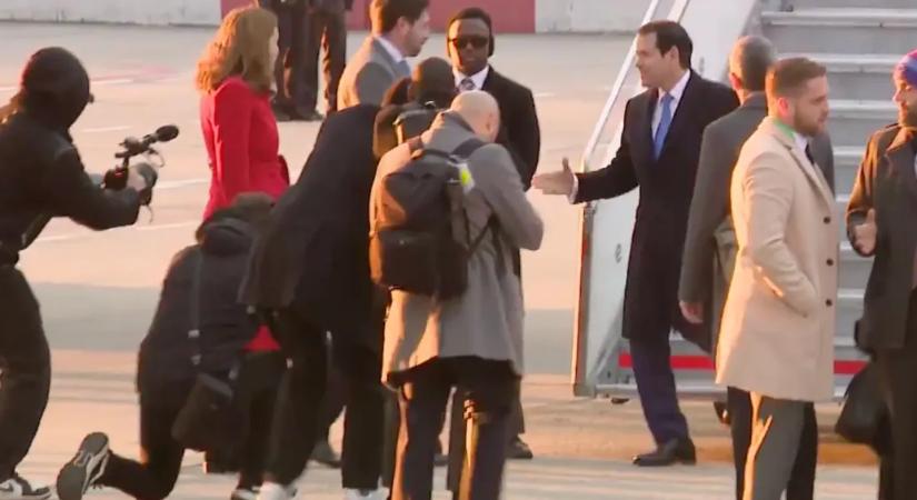 Megérkezett Budapestre Marco Rubio