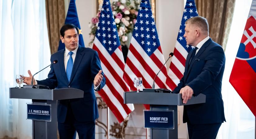 Elsősorban energetikai kérdésekről tárgyalt Pozsonyban az amerikai külügyminiszter