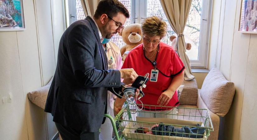 Folyamatosan új, modern eszközökkel gyarapszik az egri kórház