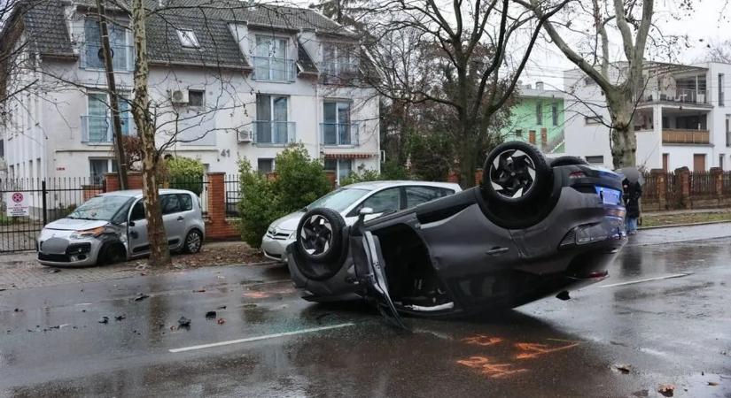 Vladan Matics balesetet szenvedett Szegeden