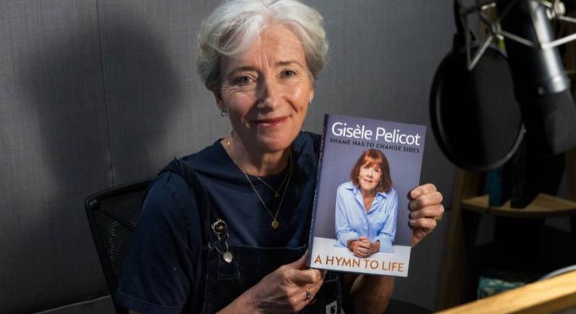 Emma Thompson narrálja a Gisèle Pelicot megrázó memoárjából készült hangoskönyvet