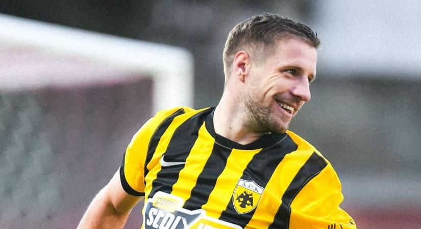 Így még biztosan nem látta Varga Barnabást: elképesztő videó jelent meg a magyar játékosról Görögországban