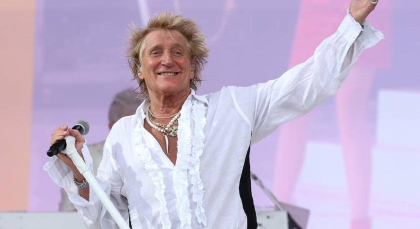 Rod Stewart 26 évvel fiatalabb feleségével ment a premierre: Penny nagyon csinos nő