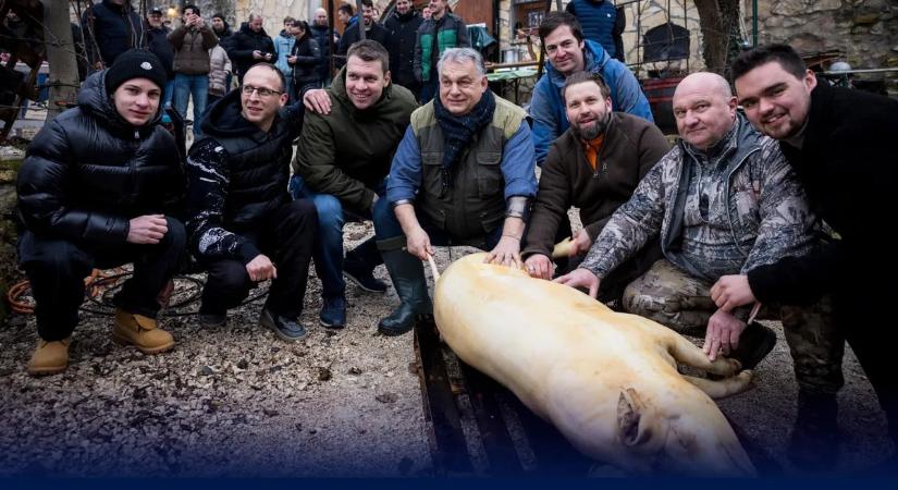 Pátyi összeröffenés Orbán Viktorral – videó