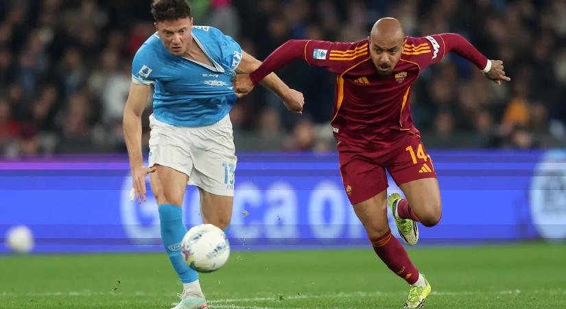 Donyel Malen duplázott, de a Napoli pontot mentett a Roma ellen