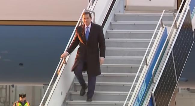 Magyarországra érkezett Marco Rubio, az Egyesült Államok külügyminisztere