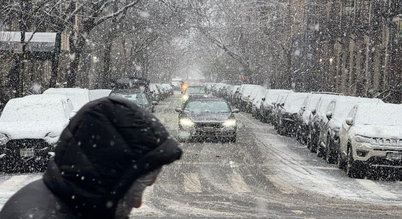 Hétfői időjárás: visszatért a tél