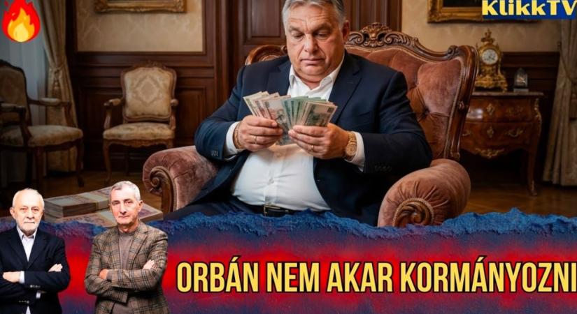 Orbán nem akar kormányozni