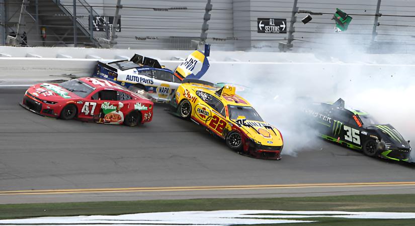 Óvatossága miatt vált könnyű prédává a Daytona 500-on Chase Elliott