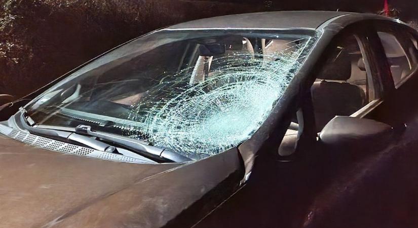 Gázolás a tapolcai zebrán, súlyosan megsérült a gyalogos