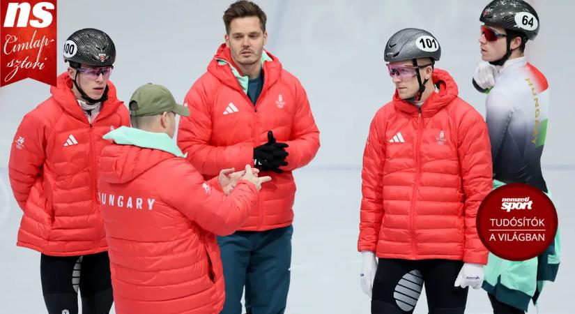 Téli olimpia: váltófutással hangoltak a váltóra rövid pályás gyorskorcsolyázóink