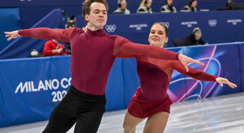 Egyéni csúcsot ért el, a negyedik helyről várja a hétfő esti kűrt a magyar műkorcsolyapáros