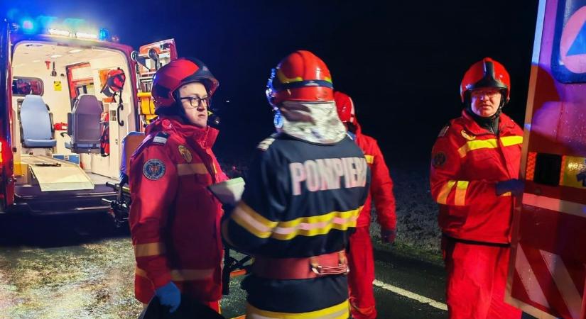 Nyolcan sérültek meg egy közúti balesetben, köztük két gyermek