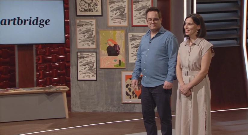 Megfizethető művészet otthonra – ezért kértek 12 milliót a Cápáktól