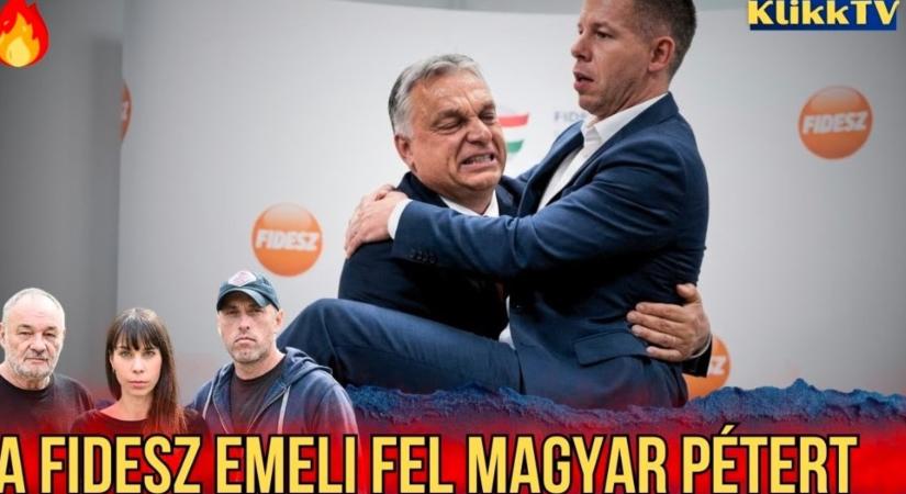 A Fidesz emeli fel Magyar Pétert