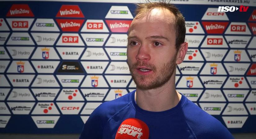 Erdély Csanád bízik benne, hogy a Fehérvár elkezd felfele lépkedni a tabellán