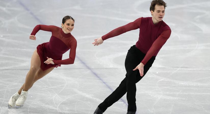 Egyéi csúccsal a negyedik a magyar műkorcsolyapáros a rövidprogram után a téli olimpián