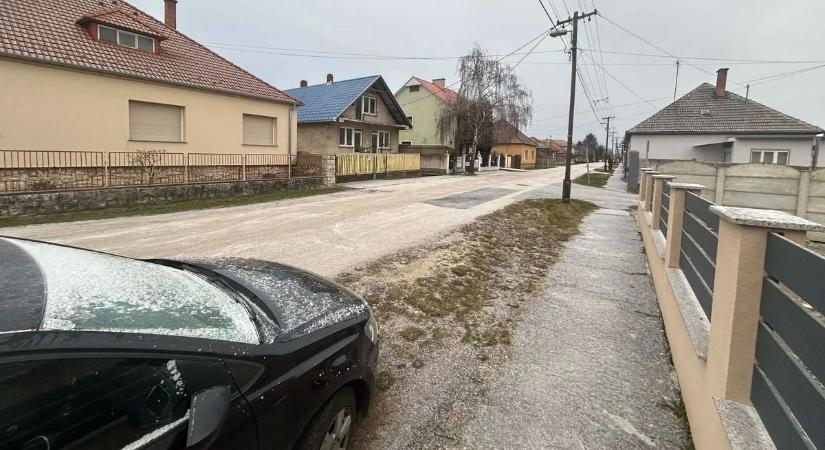 Havas reggelre ébredtek a mosonmagyaróváriak