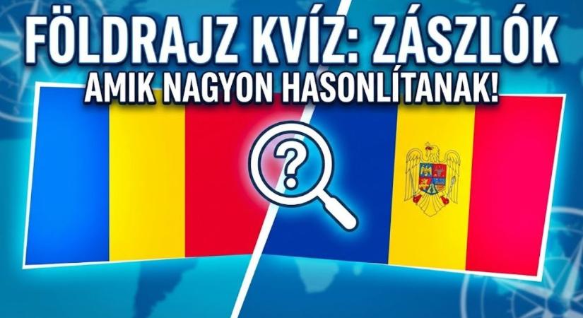 Földrajz kvíz: Tíz lobogó, amit csak a legszemfülesebbek tudnak megkülönböztetni
