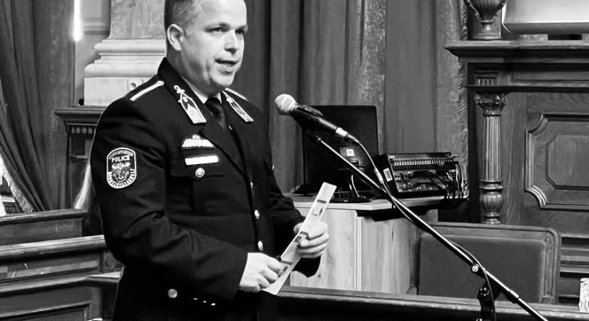Szabó Zsolt rendőrkapitány posztumusz díszpolgári címet kap