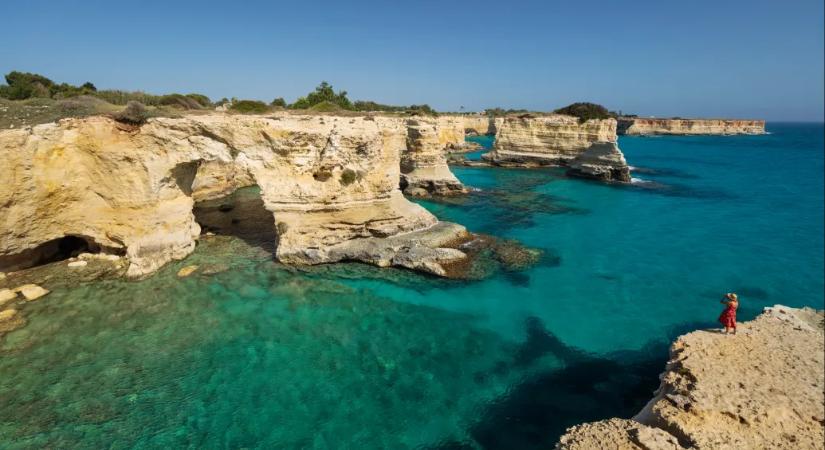 Épp Valentin-napon omlott össze a szerelmesek sziklaíve Olaszországban