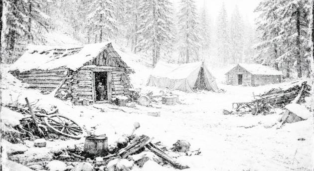 A Donner-expedíció tagjai egymást falták fel a Sierra Nevadában