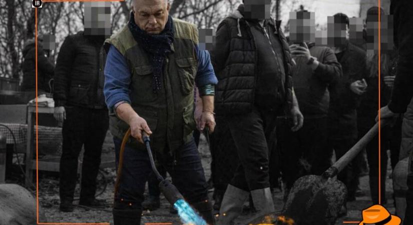 Orbán Viktor vasárnap tartotta szokásos disznóvágását a ‘helló, röfi’ jegyében