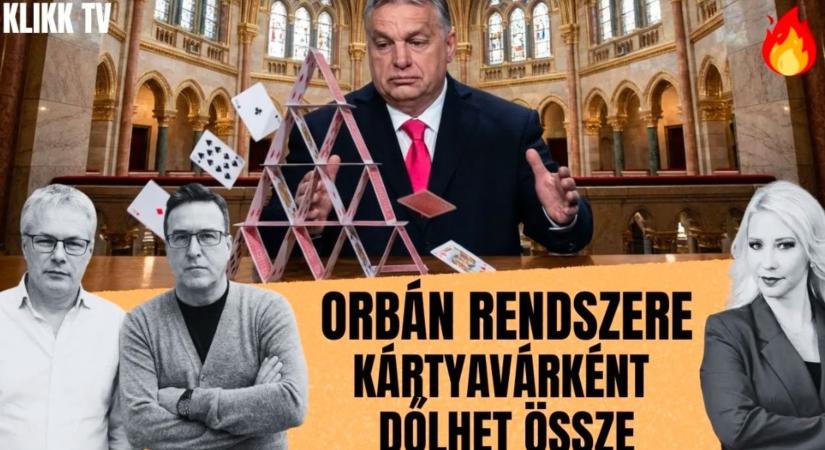 Orbán rendszere kártyavárként dőlhet össze