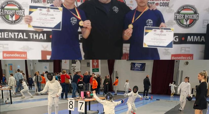 Boxolóink és vívóink is remekeltek legutóbbi versenyeiken