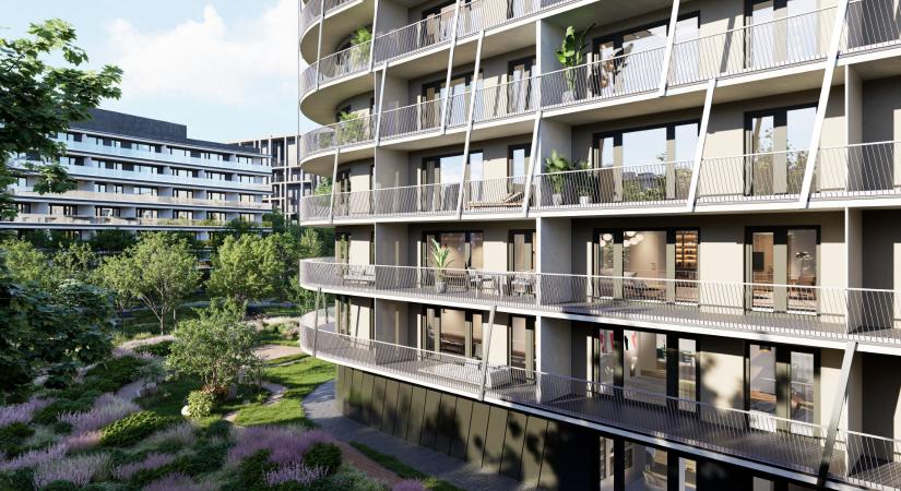 Elindult Vizafogó legzöldebb lakóparkjának értékesítése
