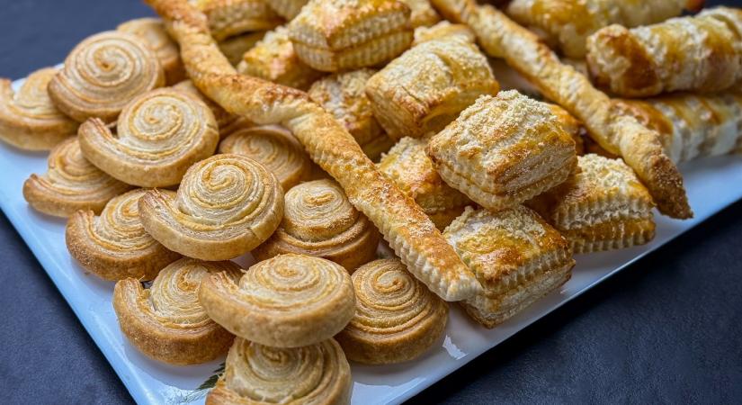 Vajas, leveles tésztás aprósütemények