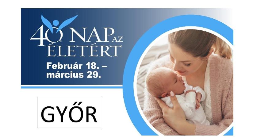 40 Nap az Életért ima, böjt és békés jelenlét – IMASÉTA
