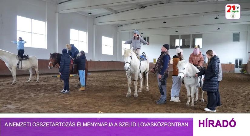 A Nemzeti Összetartozás élménynapja a Szelíd Lovasközpontban (videó)