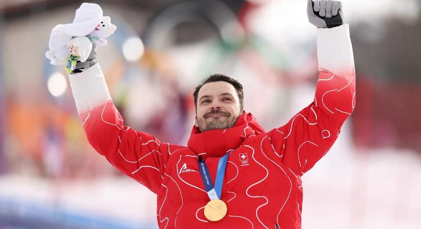 Téli olimpia: Loic Meillard nyerte a férfi műlesiklást