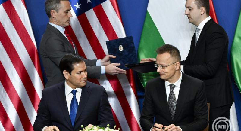 Szijjártó Péter: a magyar–amerikai stratégiai együttműködés alapja Orbán Viktor és Donald Trump barátsága