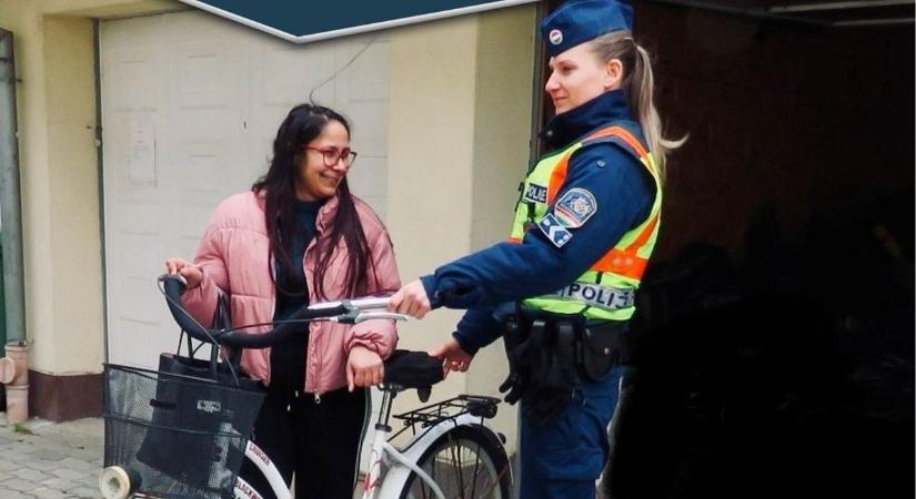 Néhány napon belül előkerült az ellopott kerékpár