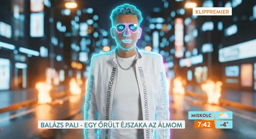 "Egy őrült éjszaka” -Balázs Pali új dalában megidézi a nagy szerelmeket