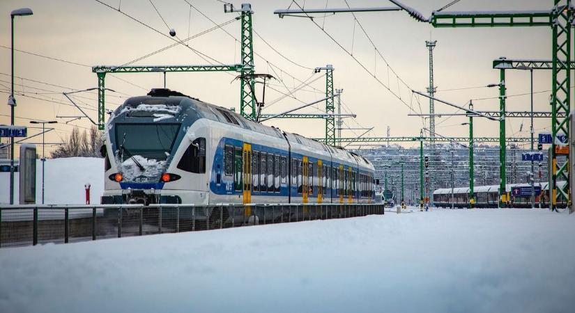 Kiadta a MÁV, hogy mekkora késések voltak a havazás alatt – meg fog lepődni ezeken a számokon