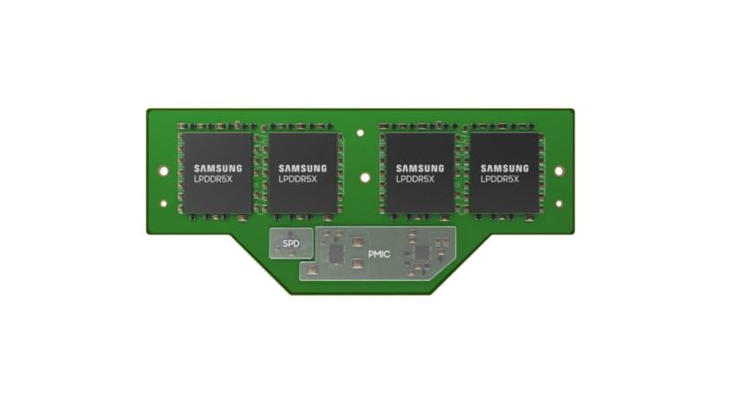 Felbukkant egy 96 GB-os Samsung LPCAMM2 memóriamodul, ami 9600 MT/s sebességre képes