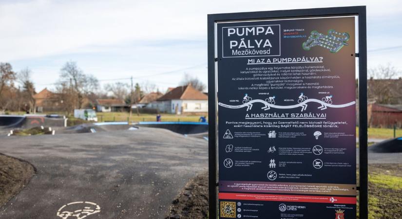 Átadták az ország legnagyobb pumpapályáját