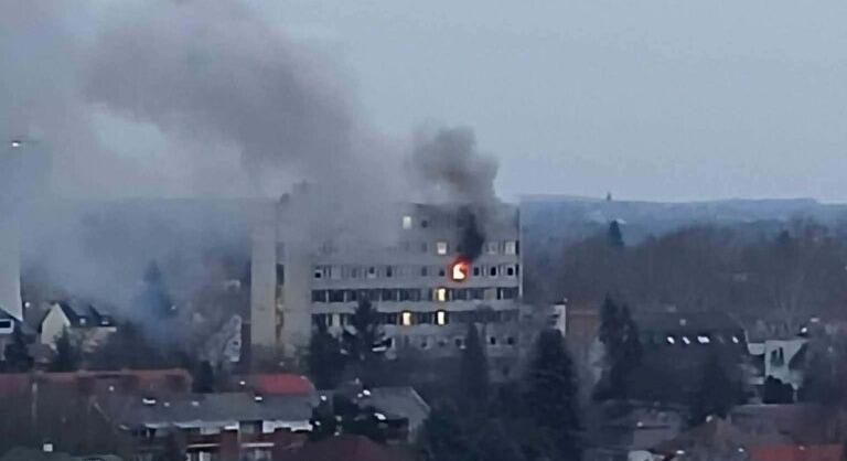 Kigyulladt egy szegedi kollégium