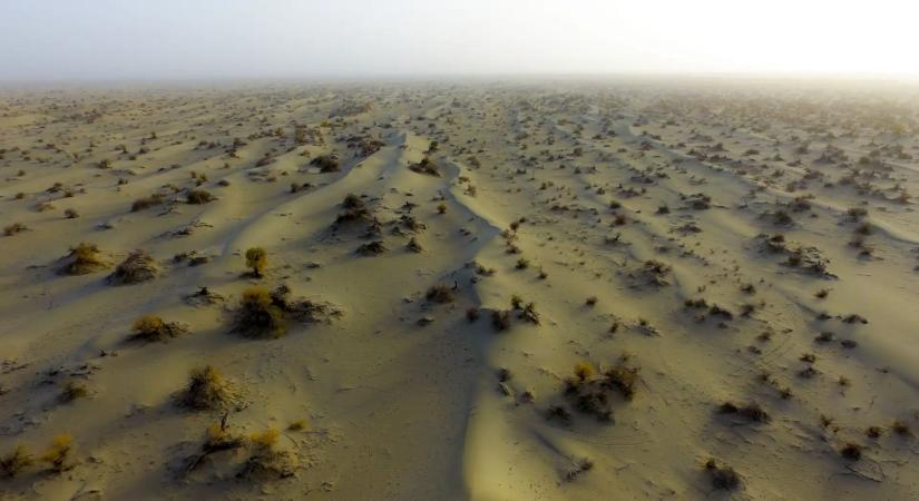 Kínának már szén-dioxid megkötő sivataga is van