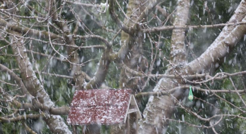 Ciklonok szorításában Veszprém: újabb havazás és lehűlés jön