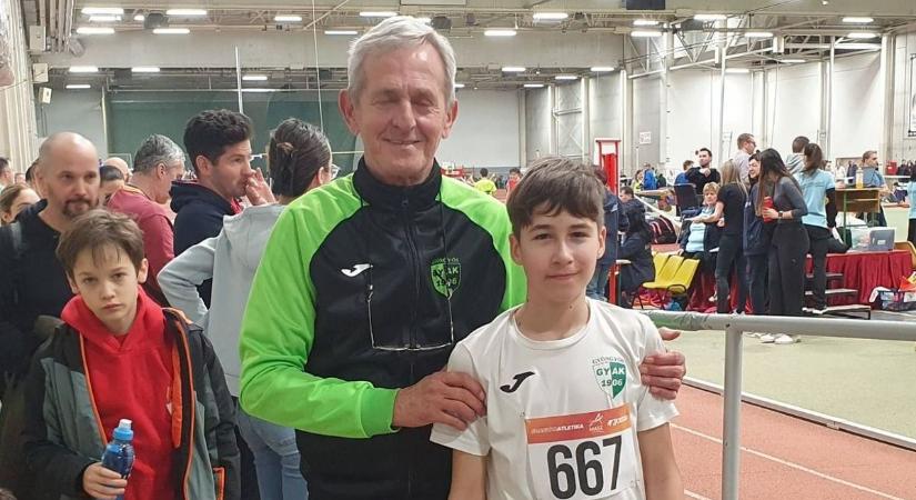 Gyöngyösi AK: 34 fős mezőnyben volt a leggyorsabb Szabó Gábor tanítványa