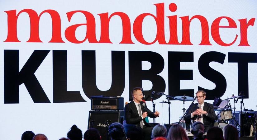 Hatalmas meglepetés a Mandiner Klubesten: Alice Weidel Nemzeti Dalt szavalt, Szijjártó Péter pedig sokkoló uniós kijelentéseket idézett fel