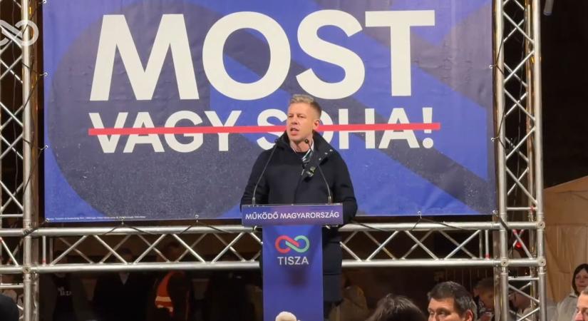 Magyar Péter Mezőkövesden és Miskolcon kezdte el újabb országjárását