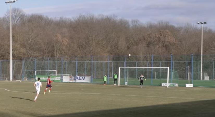 NB II: Nem sok kellett hozzá, hogy a láthatatlan játékos is gólt lőjön a Videoton meccsén - videó