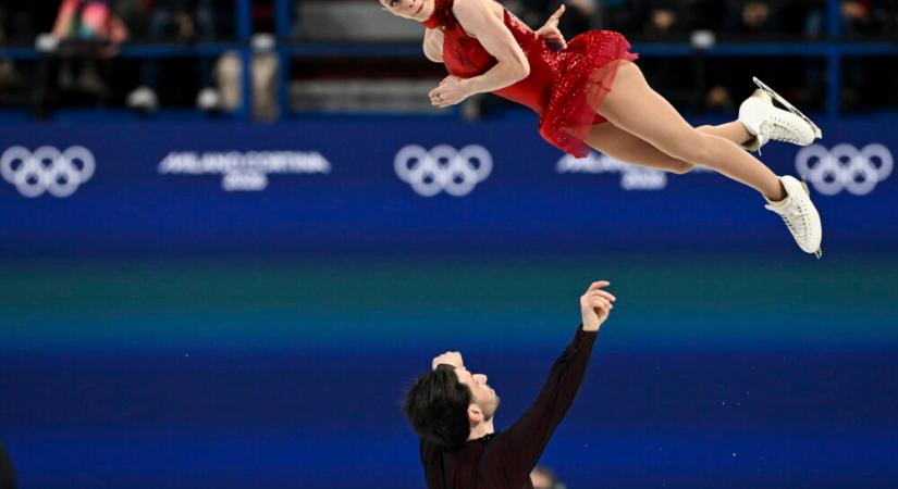 Műkorcsolyázó párosok versenye a milánói-cortinai téli olimpián