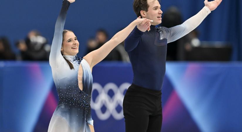 A 4. helyen végzett a magyar műkorcsolya páros a téli olimpián