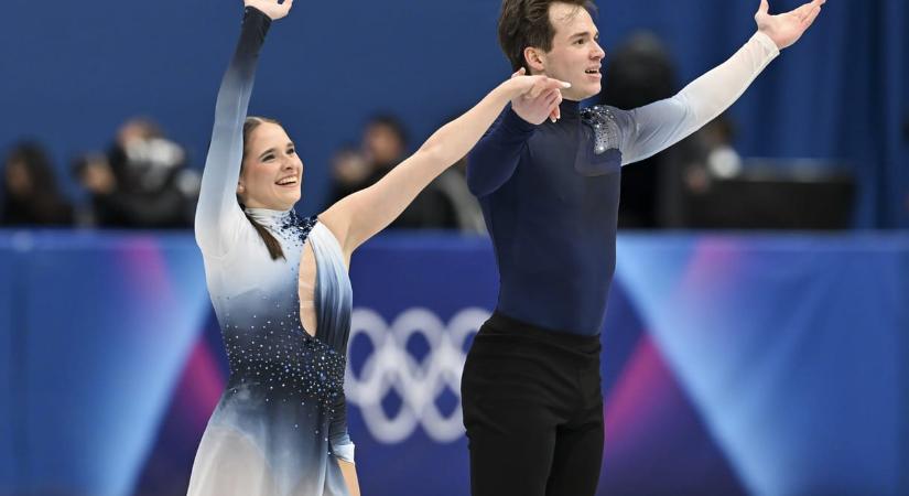 Épp csak lemaradt a dobogóról a magyar műkorcsolyapáros az olimpián